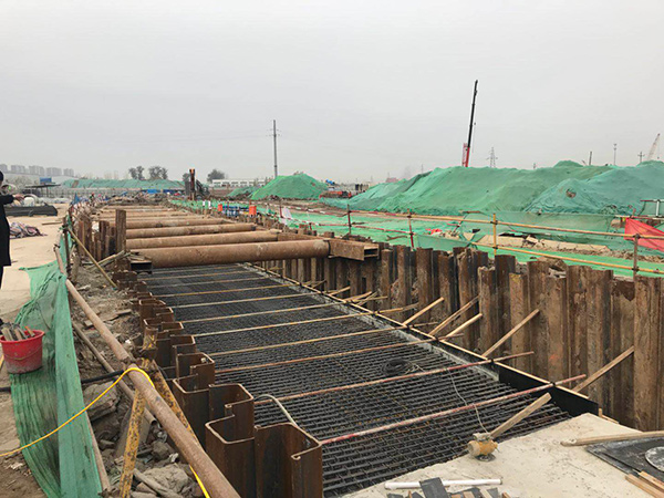 浙江宏力阳生态建设股份有限公司采购焰鑫金属的钢板桩